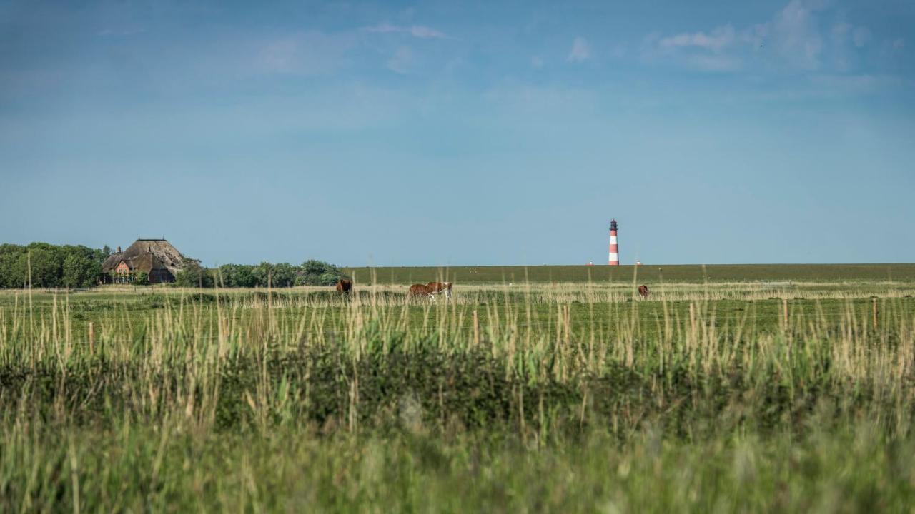 Kirchspielkrug Landhotel & Restaurant Westerhever Exteriör bild