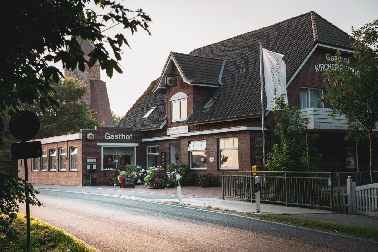 Kirchspielkrug Landhotel & Restaurant Westerhever Exteriör bild